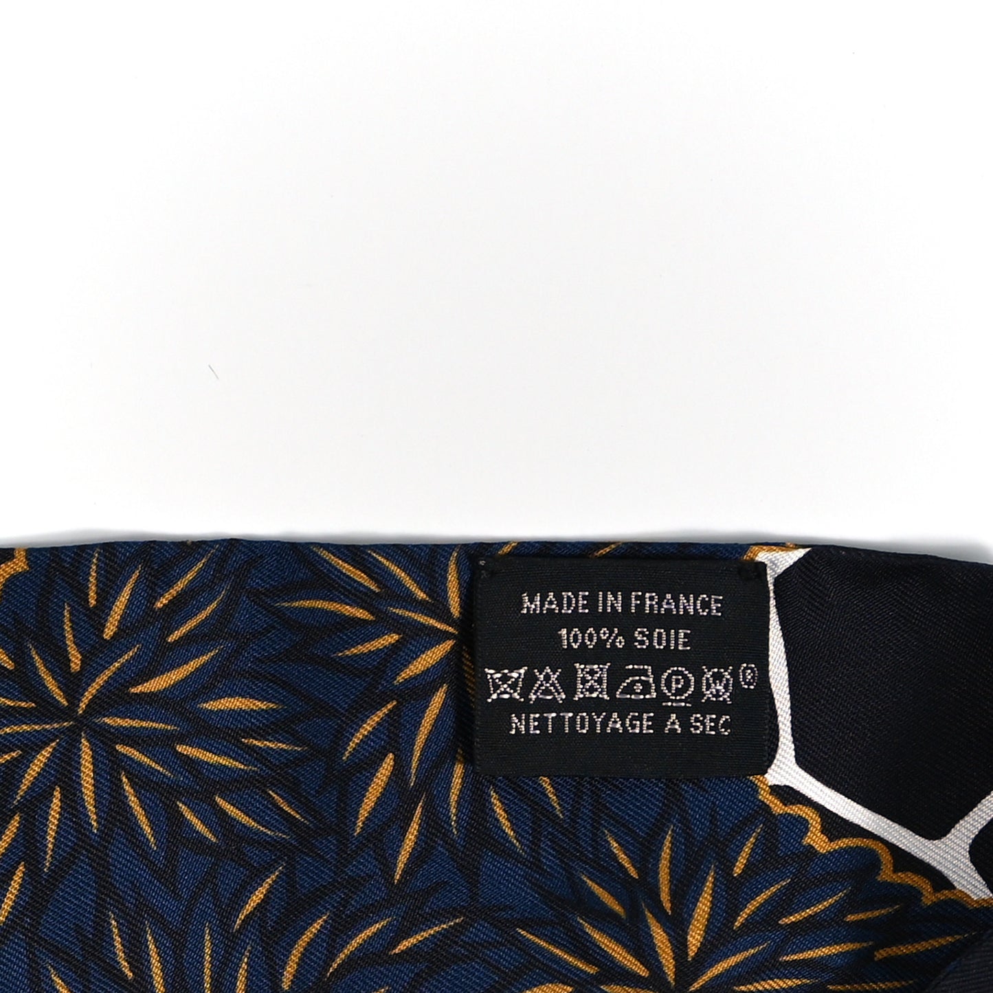 Silk Three Graces Twilly Black Gold Taupe