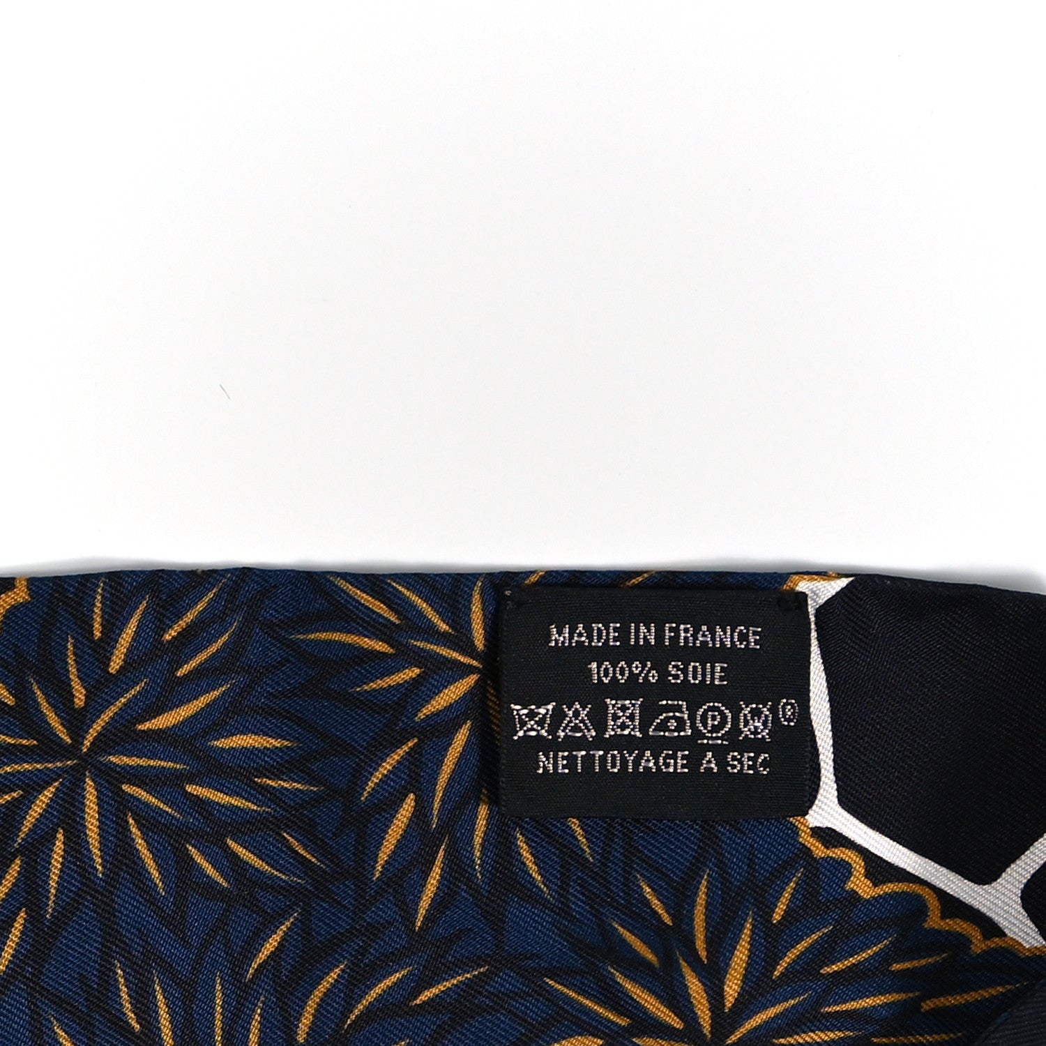 Hermes Silk Three Graces Twilly Black Gold Taupe 3 of 4