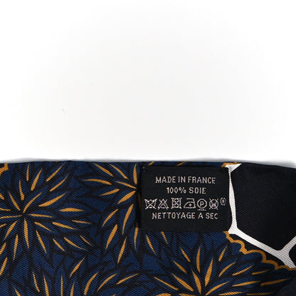 Hermes Silk Three Graces Twilly Black Gold Taupe 3 of 4