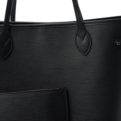 Louis Vuitton Epi Neverfull MM Black 10 of 11