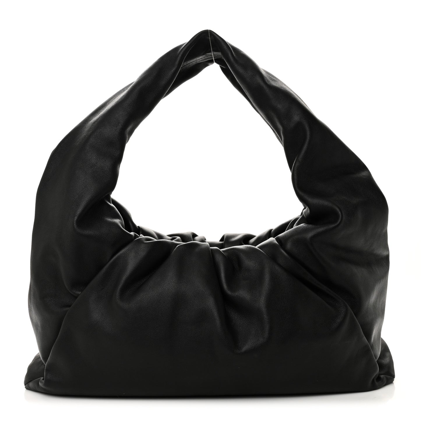 Smooth Butter Calfskin Small The Shoulder Pouch Black