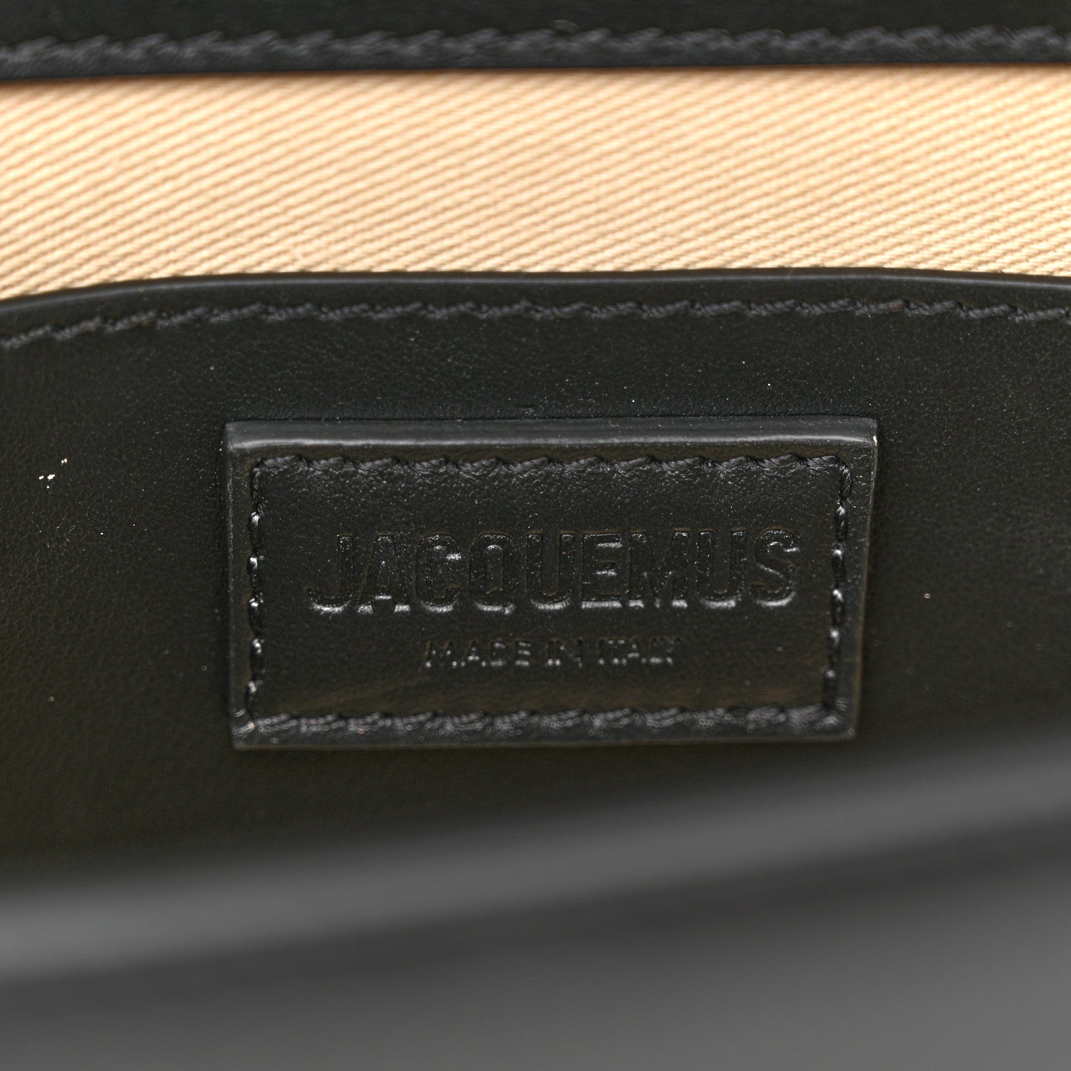 Jacquemus Smooth Calfskin Le Bambino Long Black 6 of 13