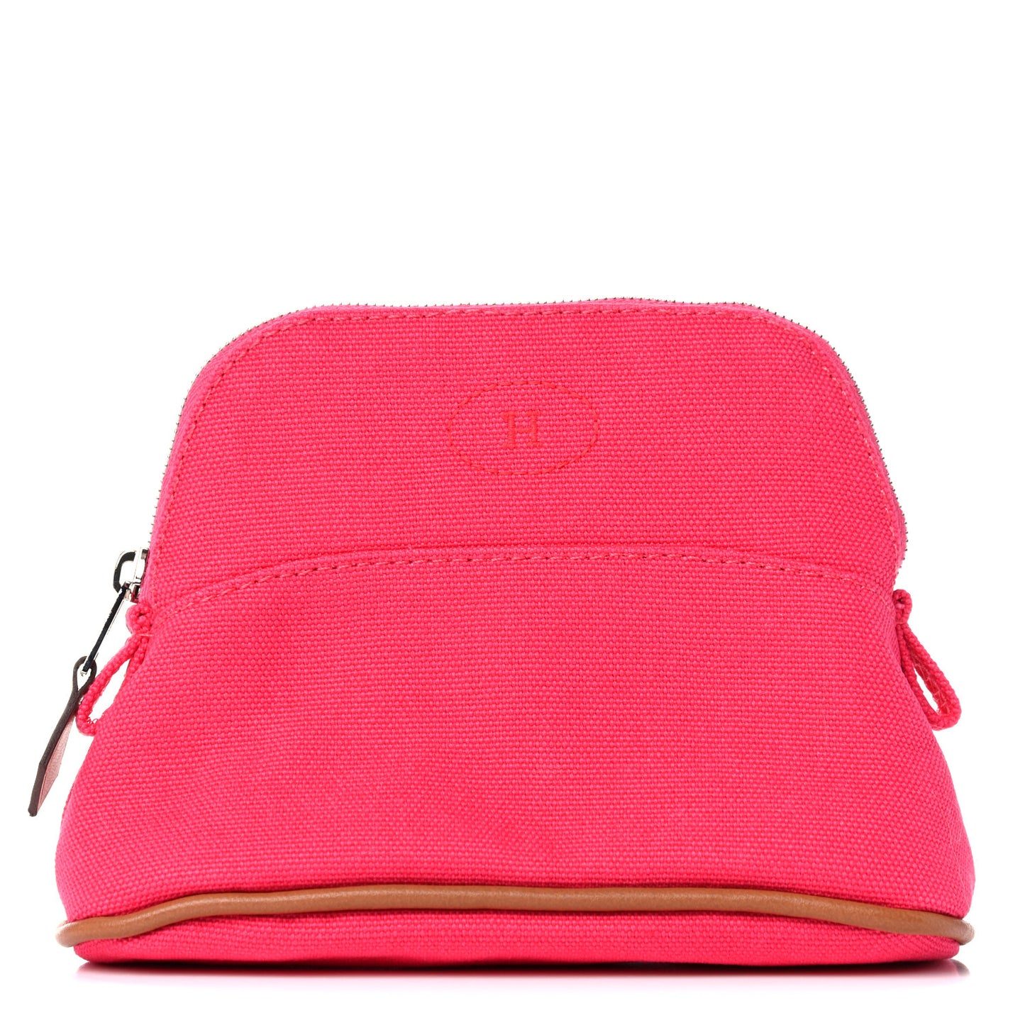 Cotton Canvas Mini Bolide Travel Cosmetic Pouch