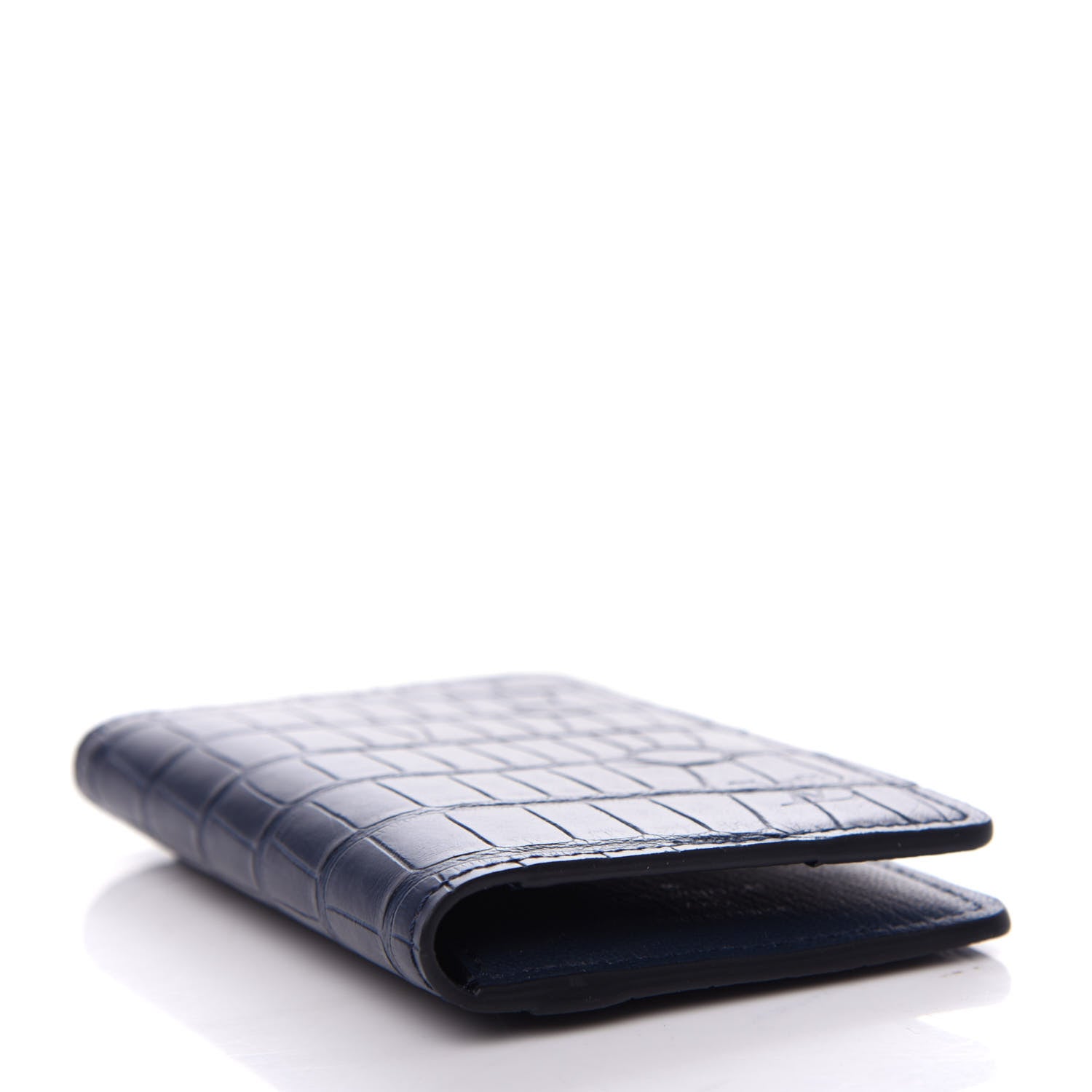 Louis Vuitton Crocodile Pocket Organizer Navy Blue 4 of 8
