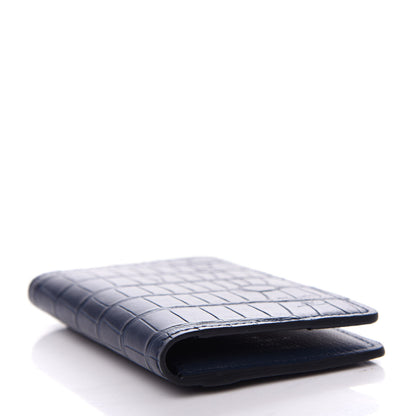 Louis Vuitton Crocodile Pocket Organizer Navy Blue 4 of 8