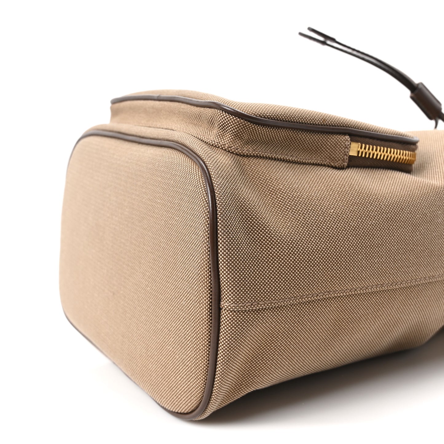 Jacquard Logo Mini Bucket Crossbody Bag Corda Bruciato