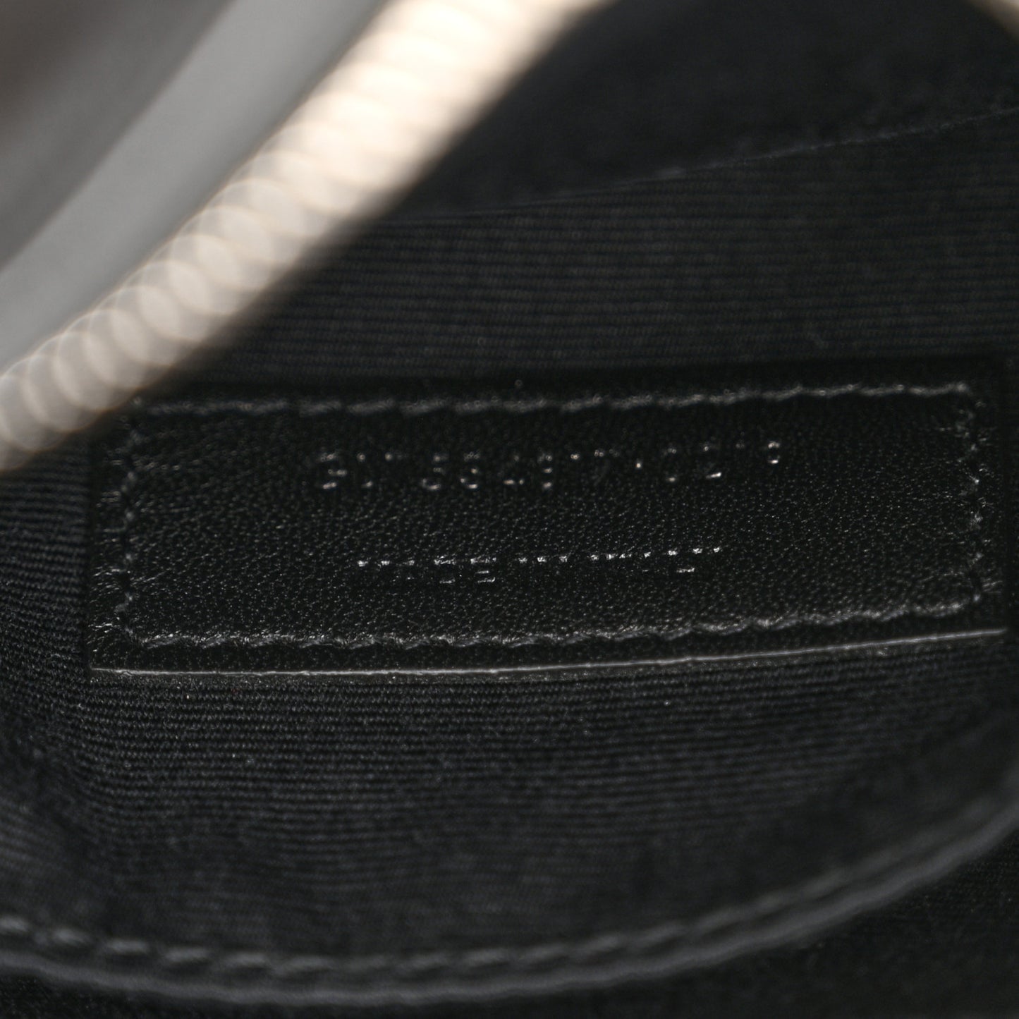 Calfskin Matelasse Monogram Lou Belt Bag Black