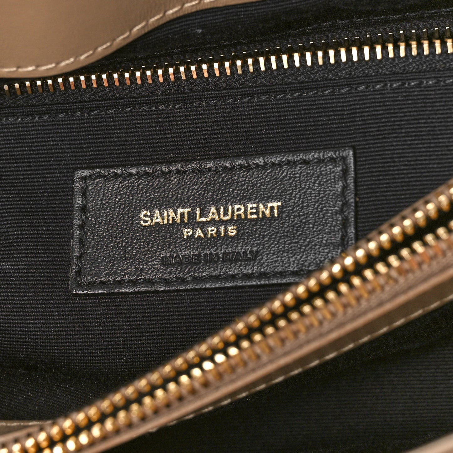 Calfskin Y Quilted Monogram Medium Loulou Chain Satchel Dark Latte