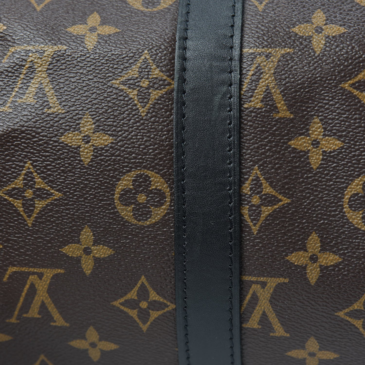 Louis Vuitton Monogram Macassar Keepall Bandouliere 45 8 of 9