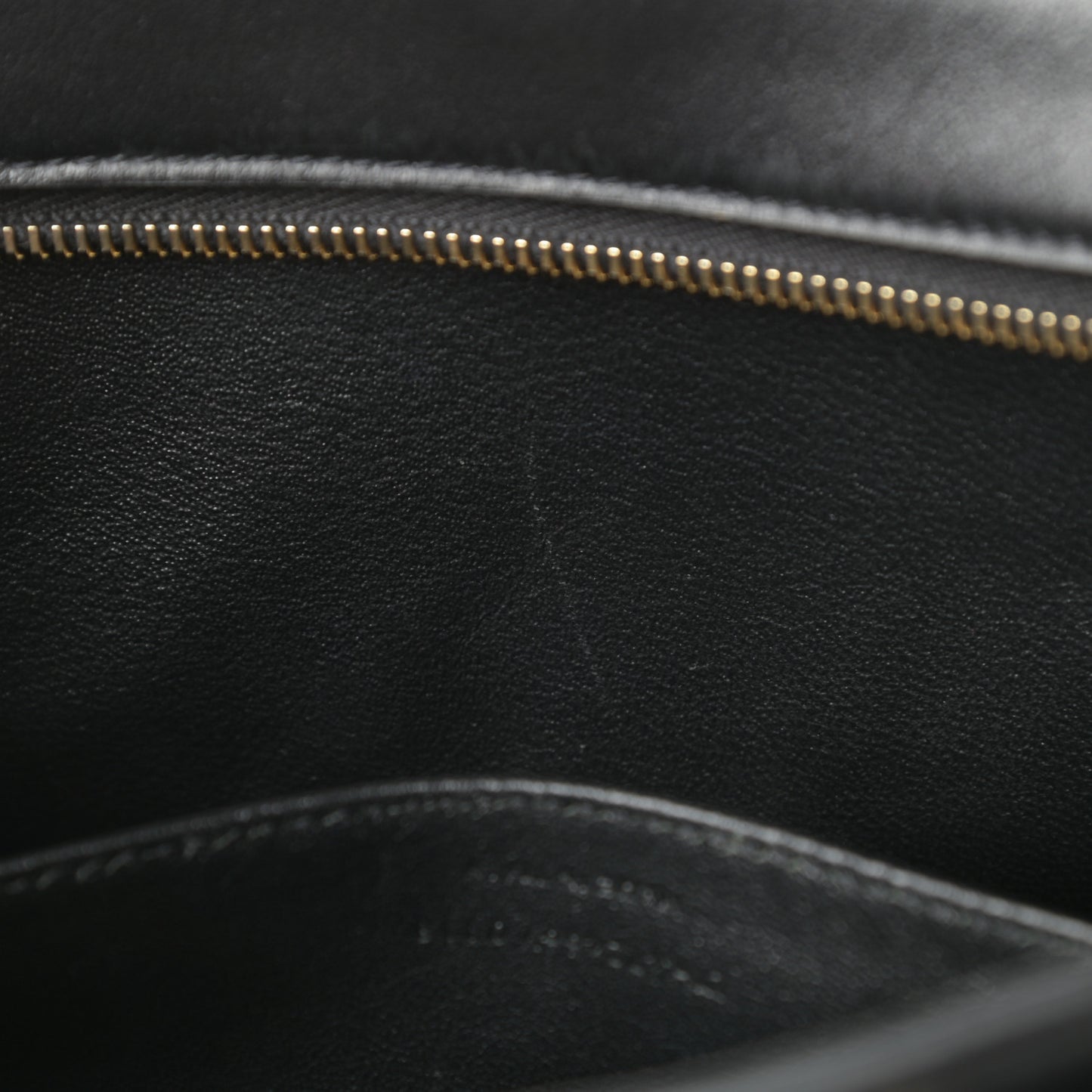 Calfskin Monogram Baby Cabas Black
