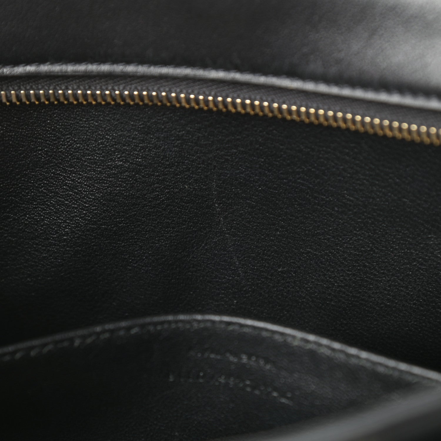 Saint Laurent Calfskin Monogram Baby Cabas Black 11 of 12