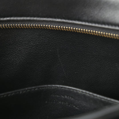 Saint Laurent Calfskin Monogram Baby Cabas Black 11 of 12