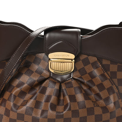 Louis Vuitton Damier Ebene Sistina MM 7 of 9