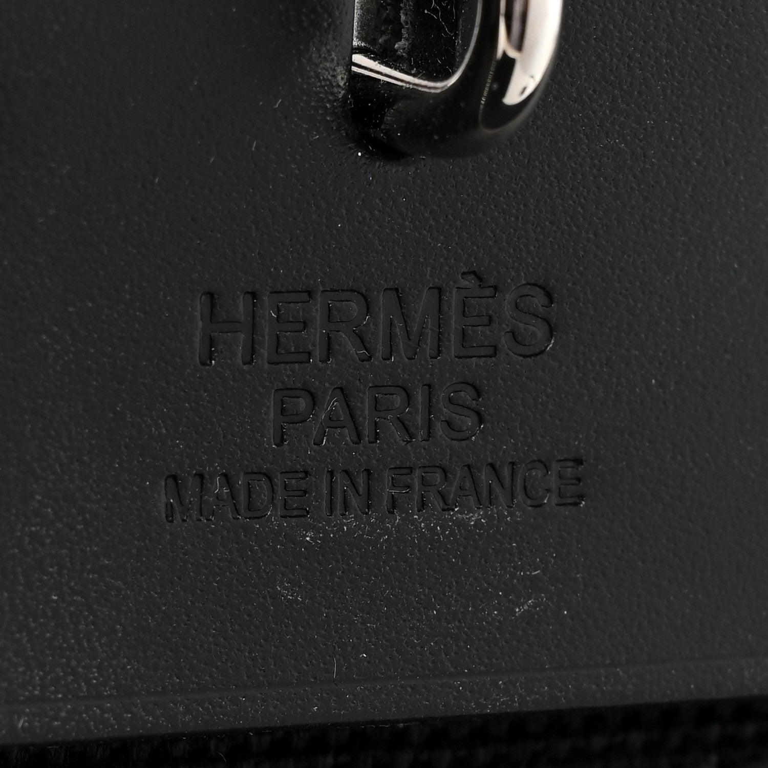 Hermes Military Toile Vache Hunter Herbag Zip PM 31 Black 8 of 11