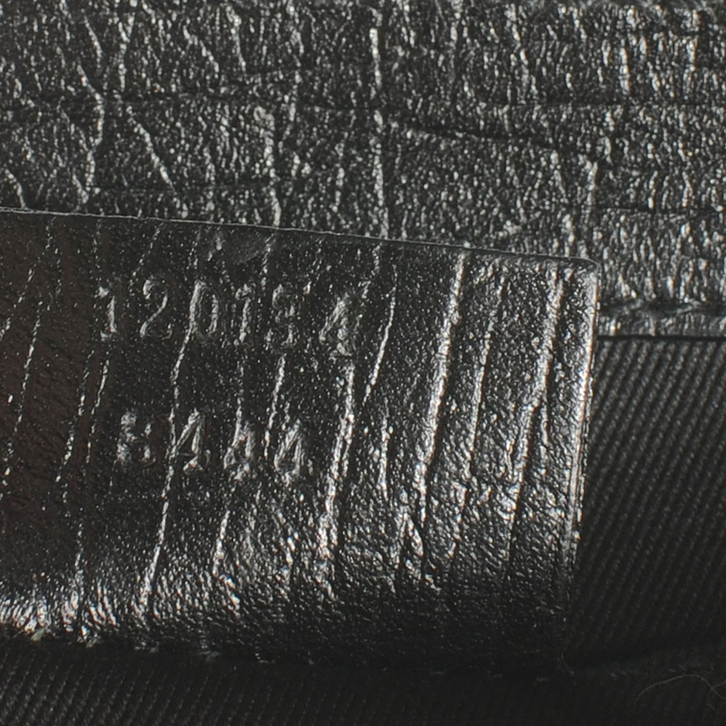 Monogram Horsebit Clutch Black