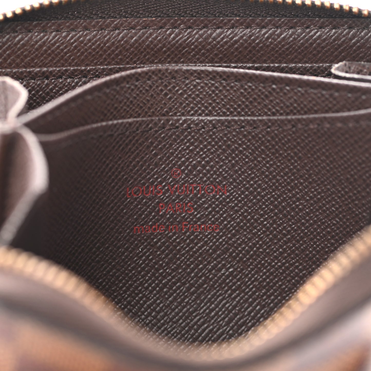 Damier Ebene Zippy Coin Purse