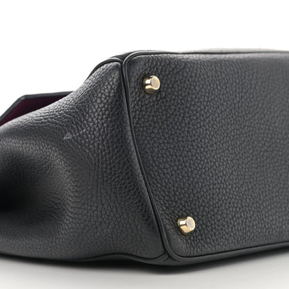Christian Dior Bullcalf Medium Be Dior Flap Black Fraise 9 of 19