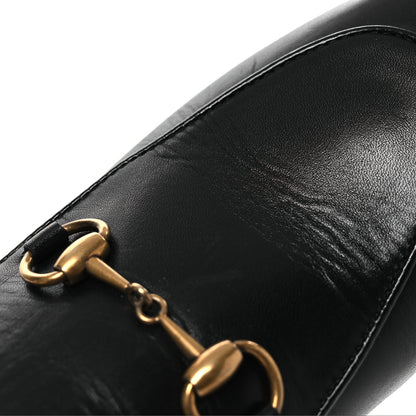 Gucci Calfskin Womens Jordaan Loafers 35.5 Black 11 of 13