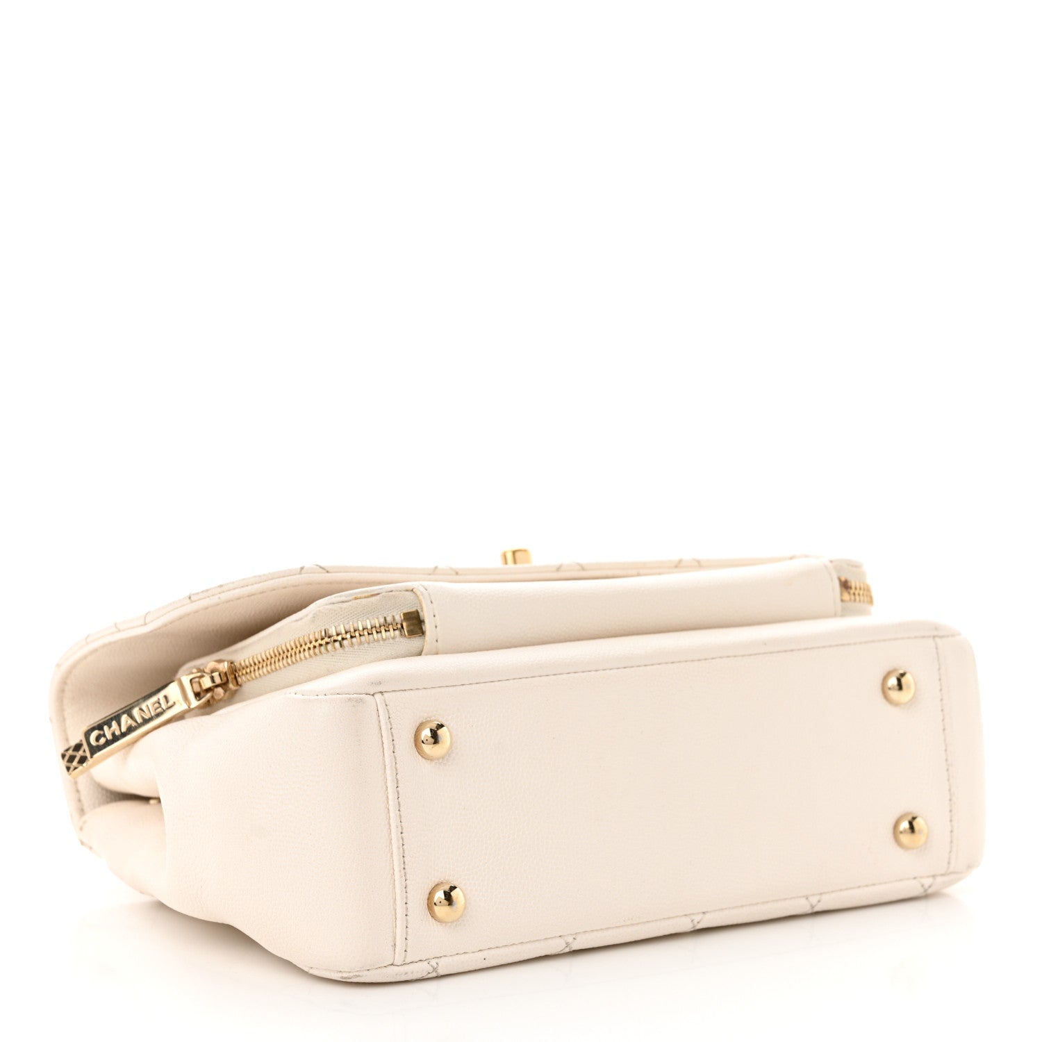 Chanel Caviar Quilted Medium Business Affinity Flap White 4 of 18