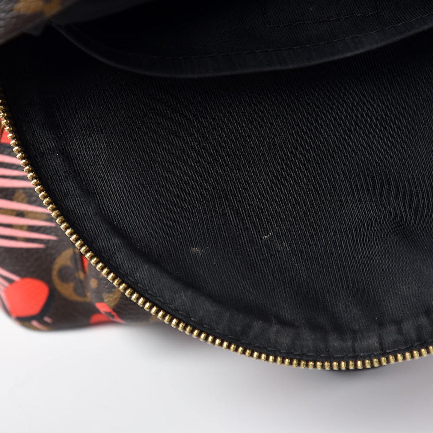 Monogram Jungle Dots Palm Springs Backpack PM Sugar Pink Poppy