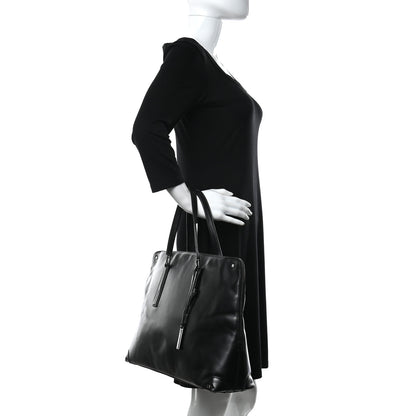 Gucci Calfskin Tote Black 2 of 18