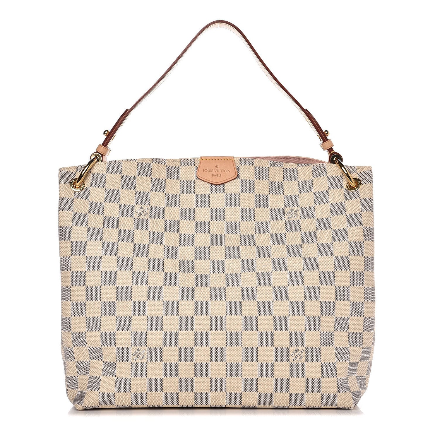 Damier Azur Graceful PM Rose Ballerine