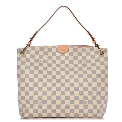 Louis Vuitton Damier Azur Graceful PM Rose Ballerine 1 of 9