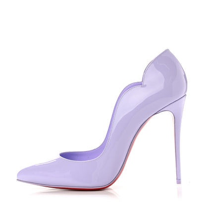 Christian Louboutin Patent Hot Chick 100 Pumps 39 Lilac Smoke 1 of 9