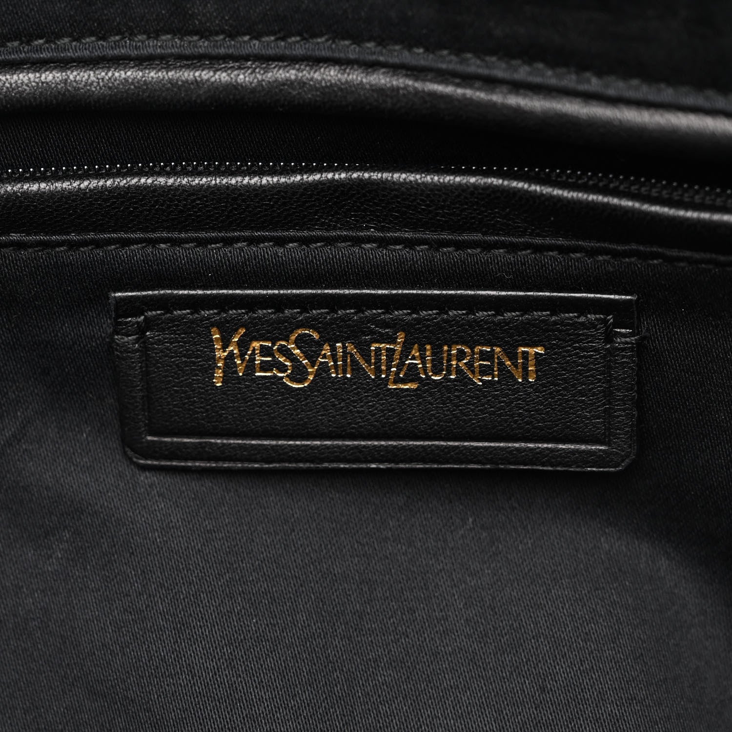Saint Laurent Patent Large Muse Black 6 of 10