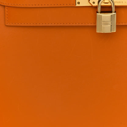 Hermes Box Kelly Sellier 28 Orange 14 of 19