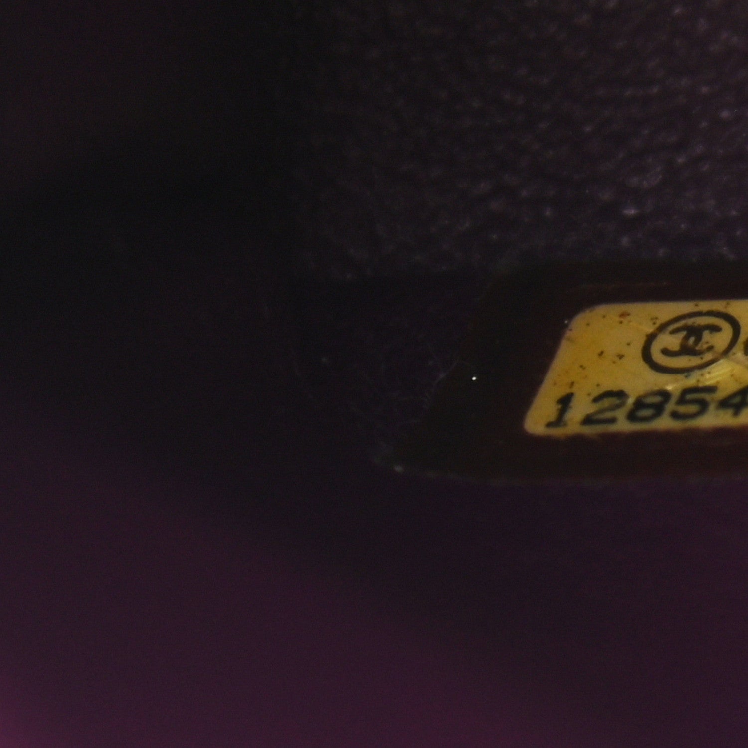 Chanel Lambskin Quilted Jumbo Single Flap Purple 6 of 10