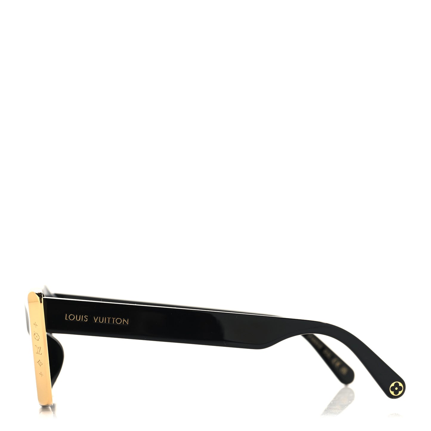 Acetate LV Moon Cat Eye Sunglasses Z1655E Black