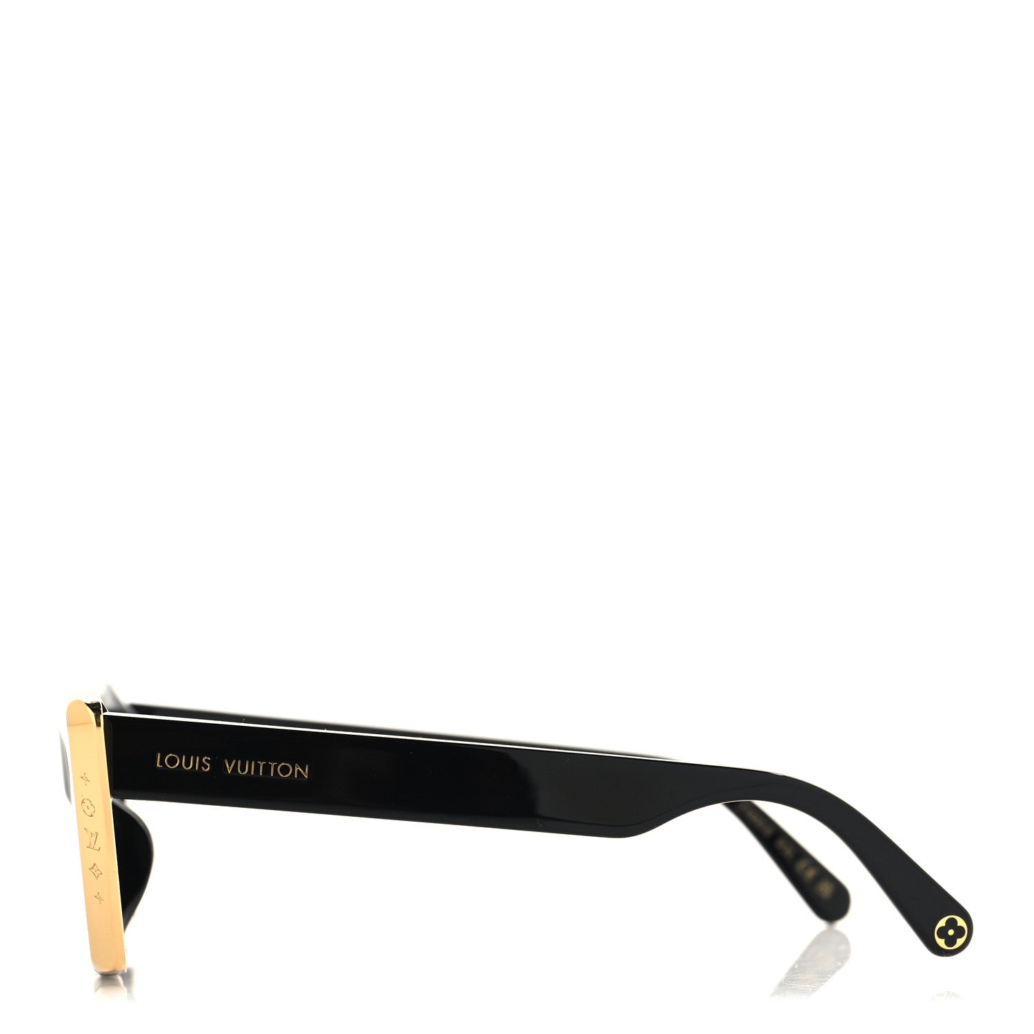 Louis Vuitton Acetate LV Moon Cat Eye Sunglasses Z1655E Black 3 of 8