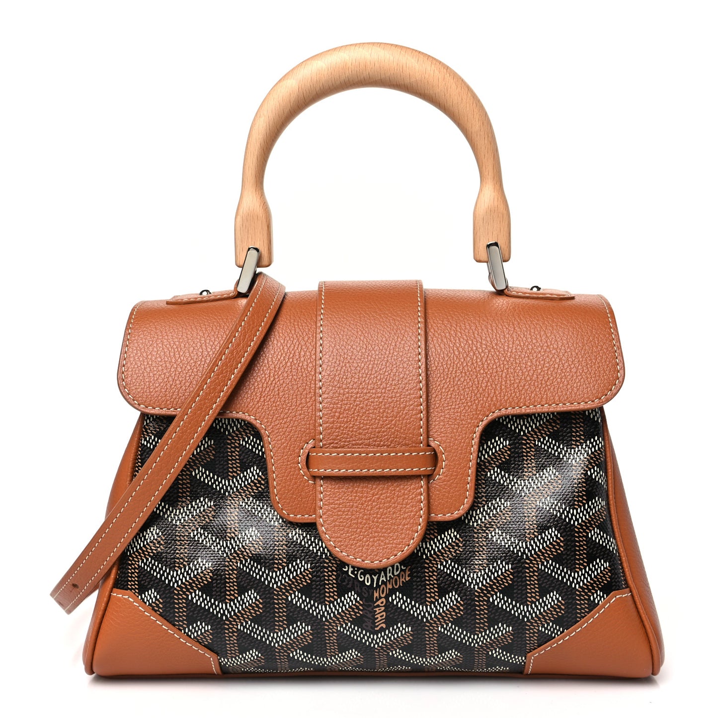 Goyardine Mini Saigon Black Gold