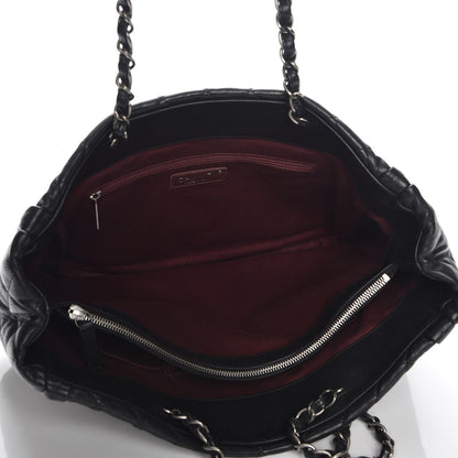 Chanel Calfskin Quilted Large Istanbul Tote Black 5 of 8