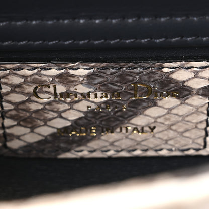 Christian Dior Snakeskin Micro Lady D-Joy Grey 6 of 10