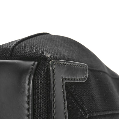 Balenciaga Cotton Canvas Calfskin Navy Cabas XS Black 10 of 10