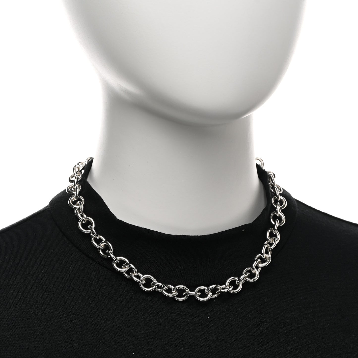 Sterling Silver Toggle Necklace