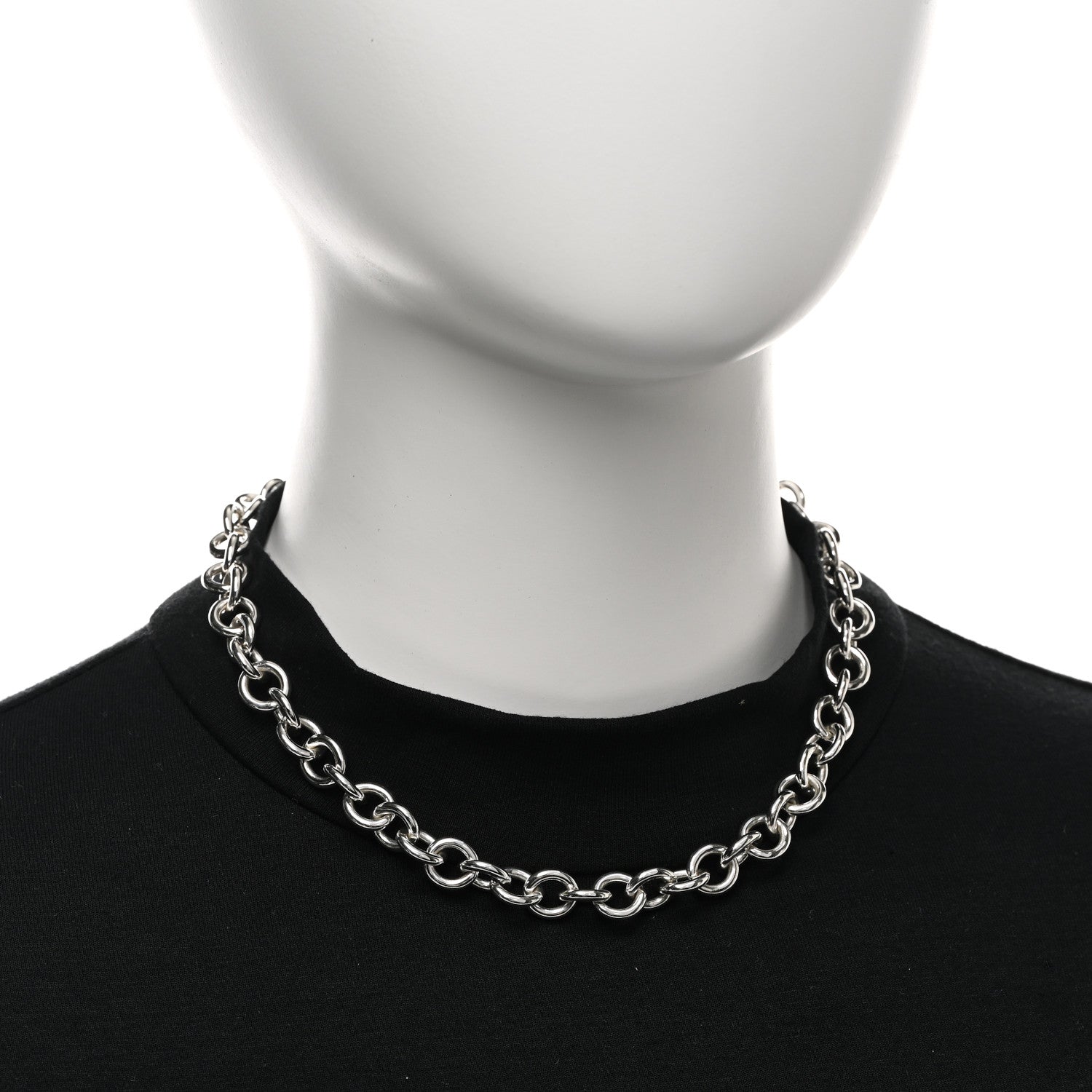 Tiffany Sterling Silver Toggle Necklace 2 of 4