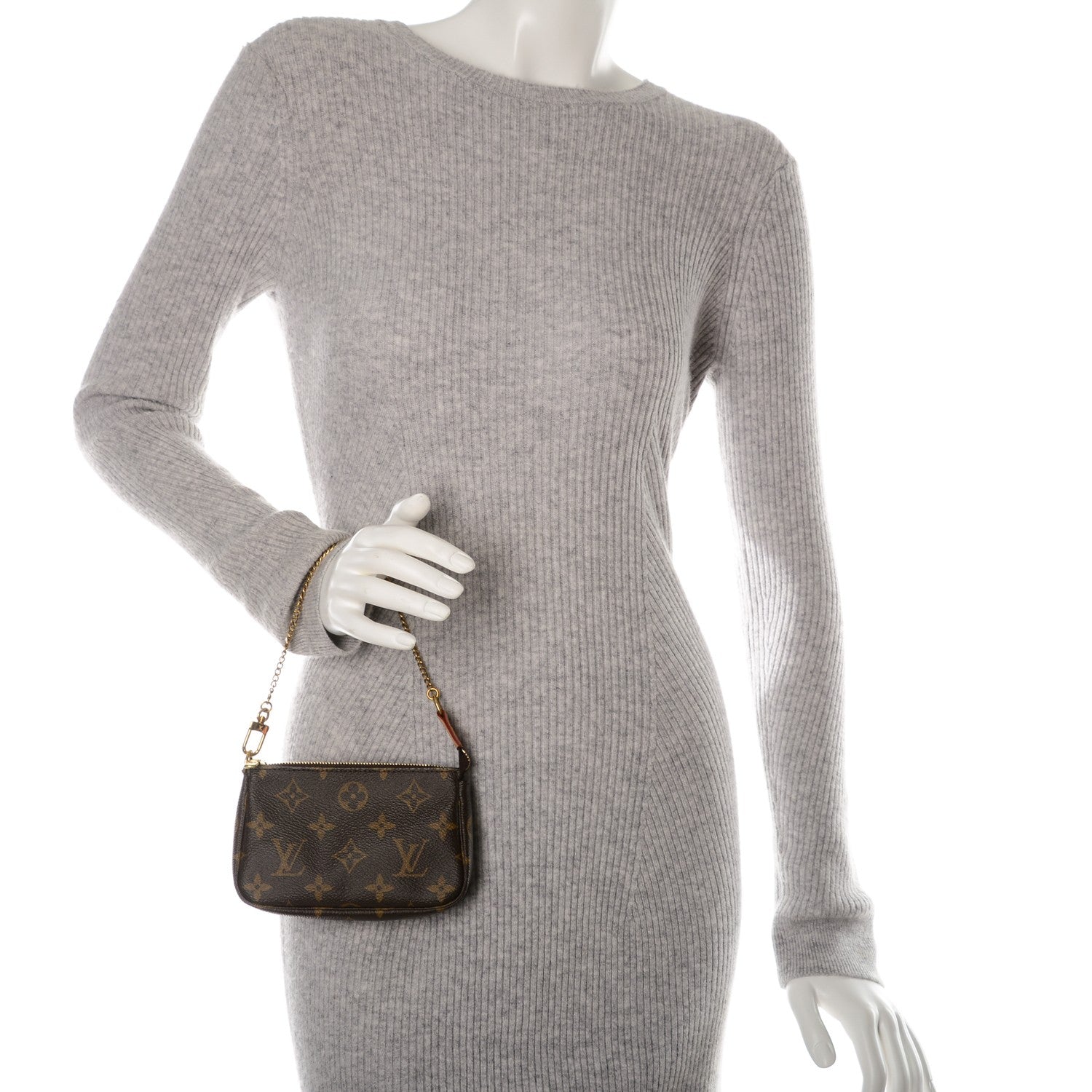 Louis Vuitton Monogram Mini Pochette Accessories 2 of 7