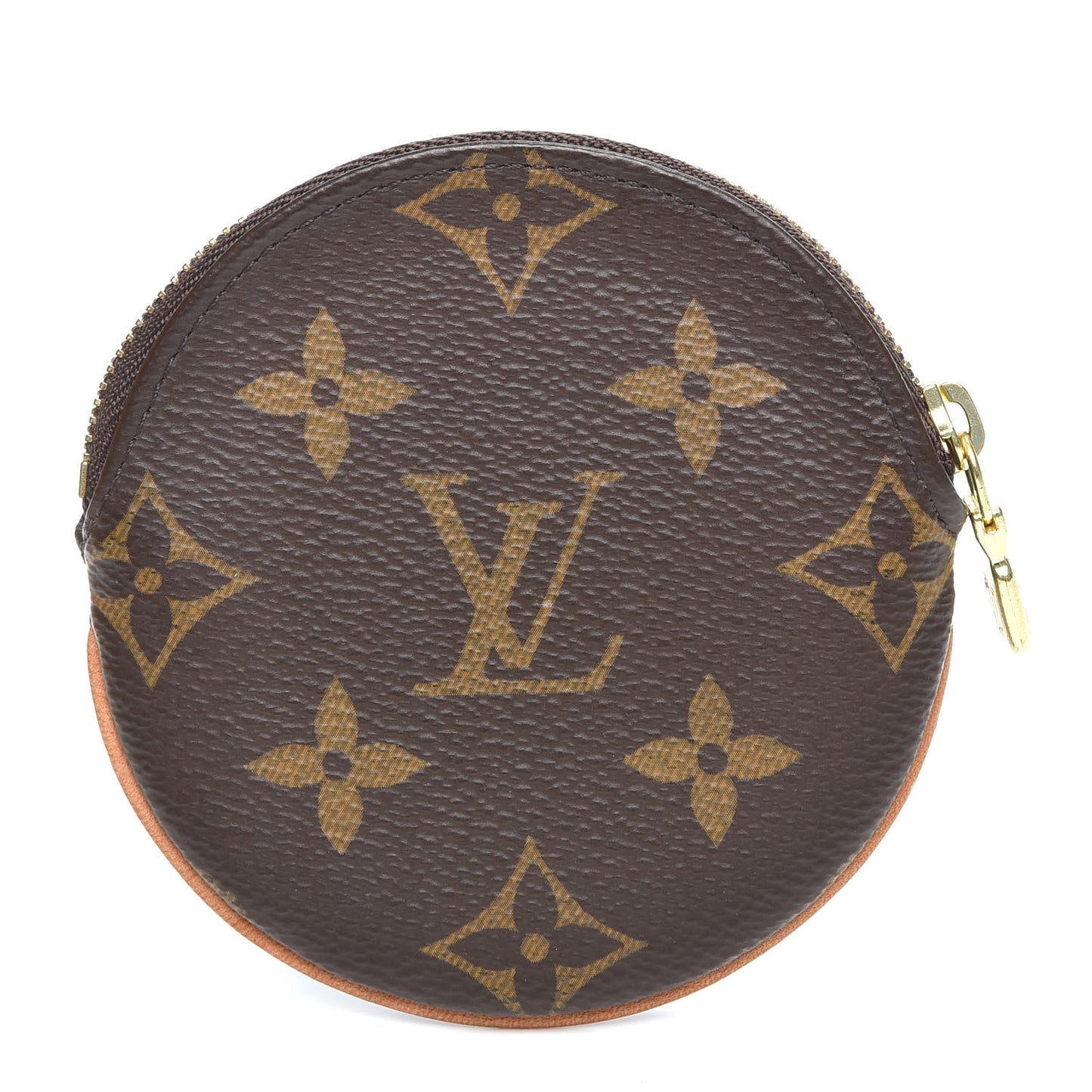 Monogram Round Coin Purse