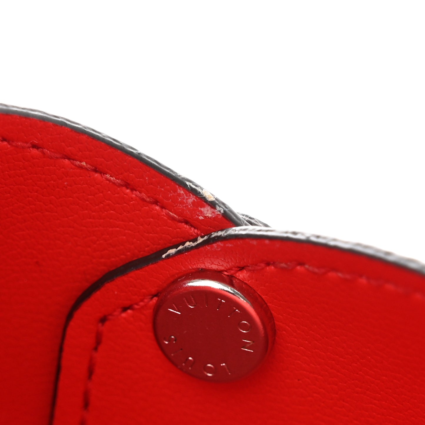 Monogram Escale Small Kirigami Pochette Insert Red