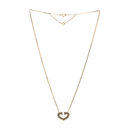 Cartier 18K Yellow Gold Medium Hearts and Symbols Necklace 3 of 5