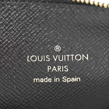 Louis Vuitton Monogram Slim Purse Black 6 of 8