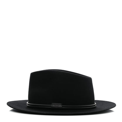 Hermes Felt Chapeau Duke Hat 58 Black 4 of 9