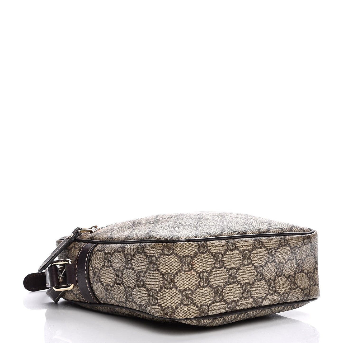 GG Plus Monogram Messenger Bag Dark Brown