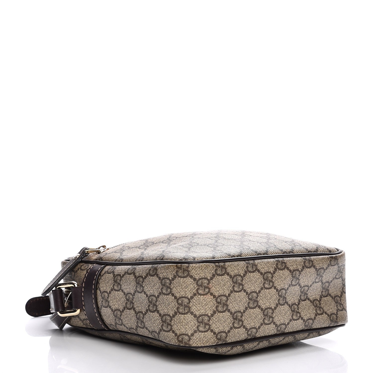 Gucci GG Plus Monogram Messenger Bag Dark Brown 4 of 10
