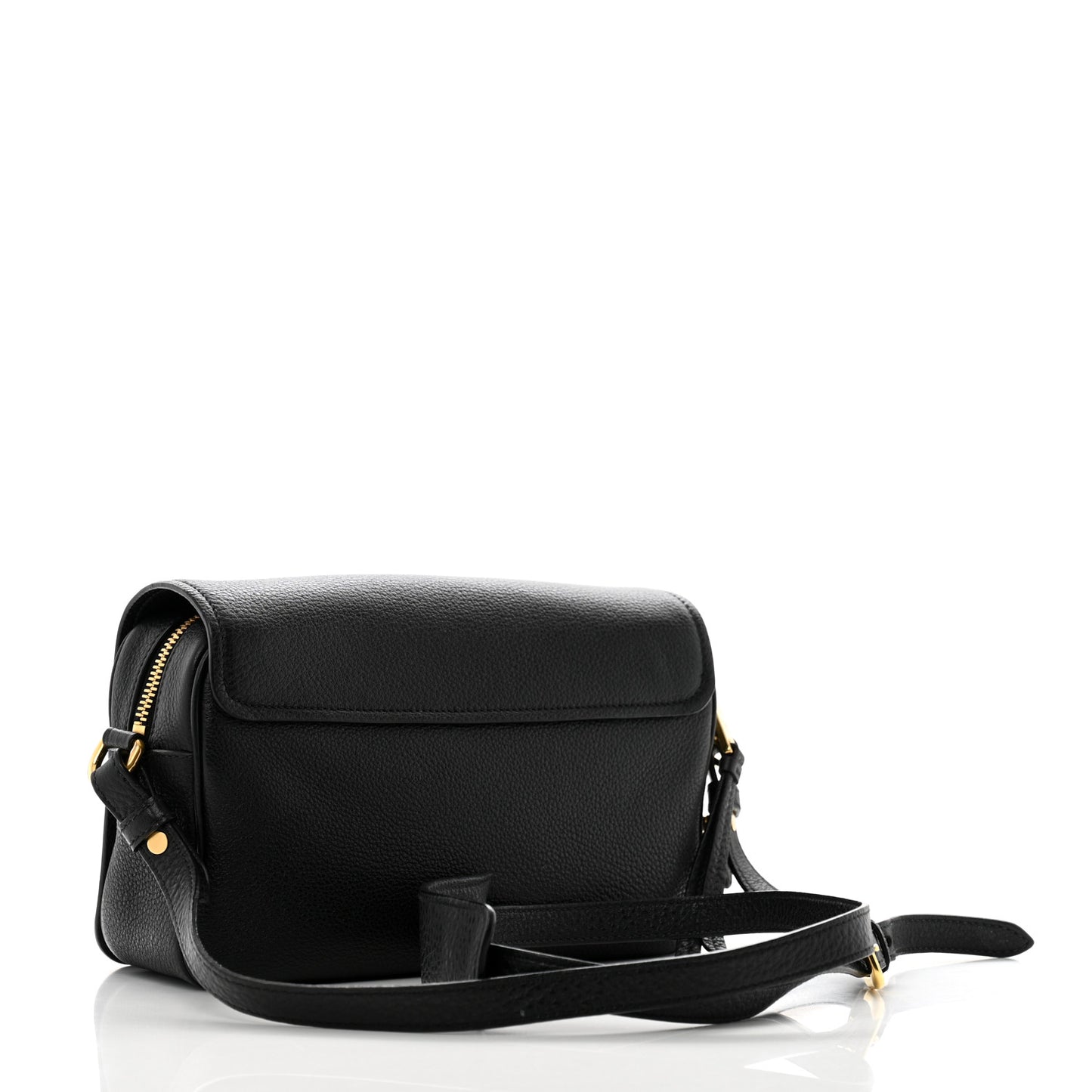 Vitello Phenix Crossbody Bag Black