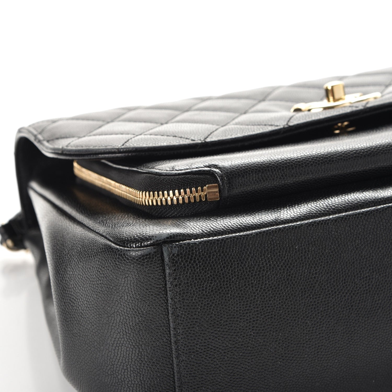 Chanel Caviar Quilted Large Business Affinity Flap Black 8 of 13