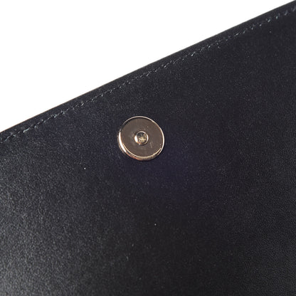 Versace Grained Calfskin Palazzo Chain Evening Bag Black 10 of 10